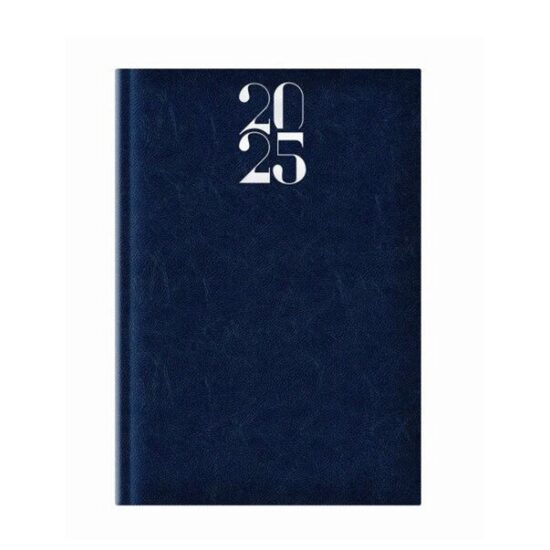 Agenda Artilux A5 datata hartie ivory 112 coperta albastra