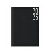 Agenda Artibest A5 datata offset alb 204 coperta neagra