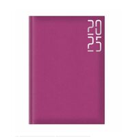 Agenda Artibest A5 datata offset alb 209 coperta fucsia