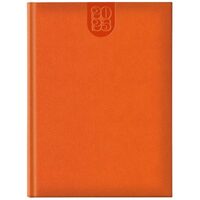 Agenda Dakota A4 săptămânală hartie ivory 406 coperta orange