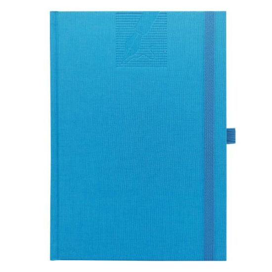 Agenda Furore A5 nedatata hartie ivory 501 albastru deschis