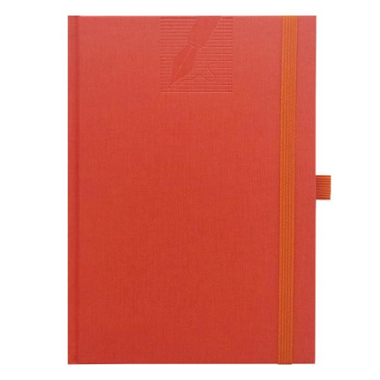 Agenda Furore A5 nedatata hartie ivory 505 orange