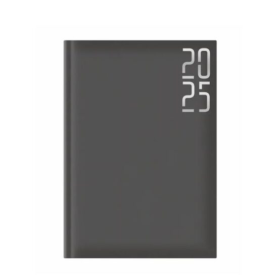 Agenda Artibest A5 datata offset alb 210 coperta gri