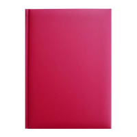 Agenda nedatata A5 hartie offset alb 302 coperta rosie