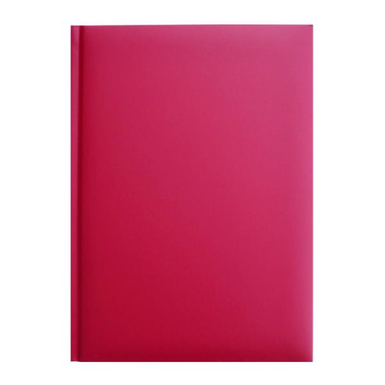 Agenda nedatata A5 hartie offset alb 302 coperta rosie
