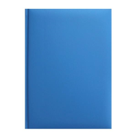 Agenda nedatata A5 hartie offset alb 305 coperta turquoise
