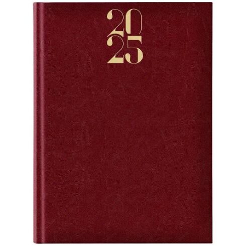 Agenda Artilux A4 săptămânală hartie ivory 104 coperta bordeaux 