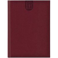 Agenda Dakota A4 săptămânală hartie ivory 405 coperta bordeaux
