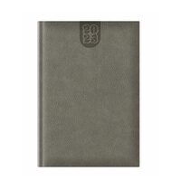 Agenda Dakota A5 datata hartie ivory 412 coperta gri