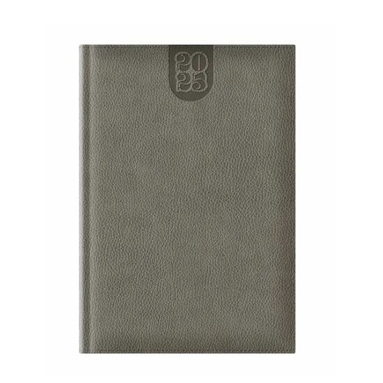 Agenda Dakota A5 datata hartie ivory 412 coperta gri