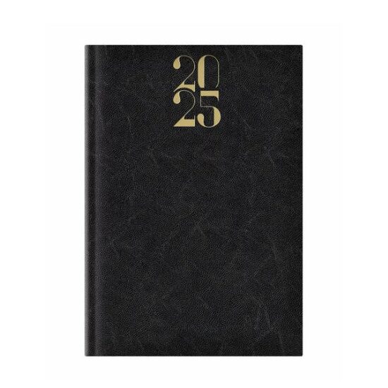 Agenda Artilux A5 datata hartie ivory 116 coperta neagra