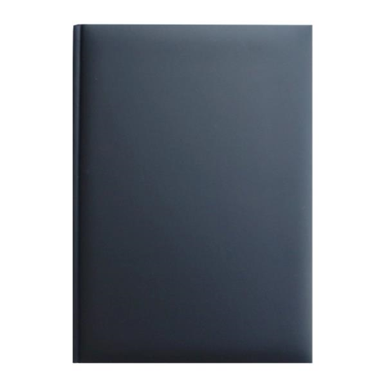 Agenda nedatata A5 hartie offset alb 304 coperta neagra
