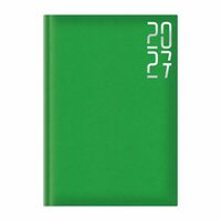 Agenda Artibest A5 datata hartie offset alb 203 copertaverde deschis 