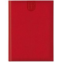Agenda Dakota A4 săptămânală hartie ivory 404 coperta rosie