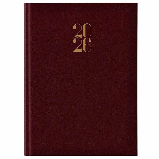 Agenda Artilux A5 datata hartie ivory 115 coperta maro