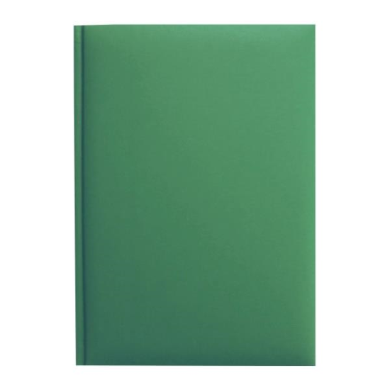 Agenda nedatata A5 hartie offset alb 306 coperta verde