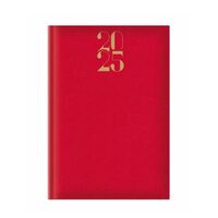 Agenda Artilux A5 datata hartie ivory 111 coperta rosie