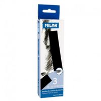 Carbune natural 3 buc 22x10 mm MILAN 2716303