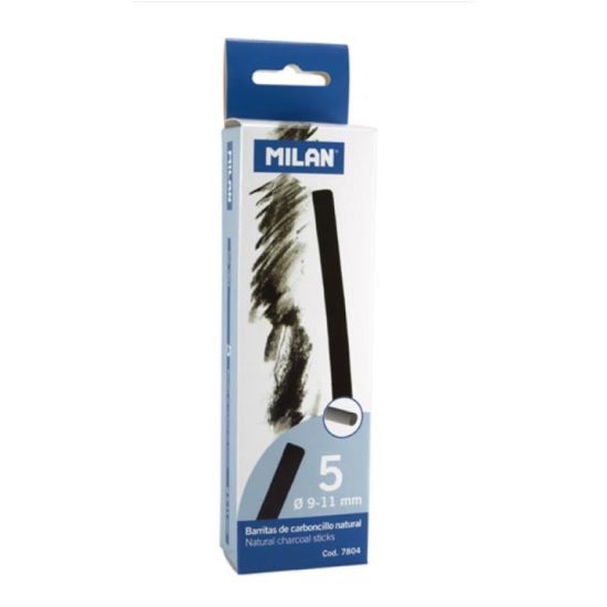 Mina din carbune natural 9-11 mm Milan 5 buc/set