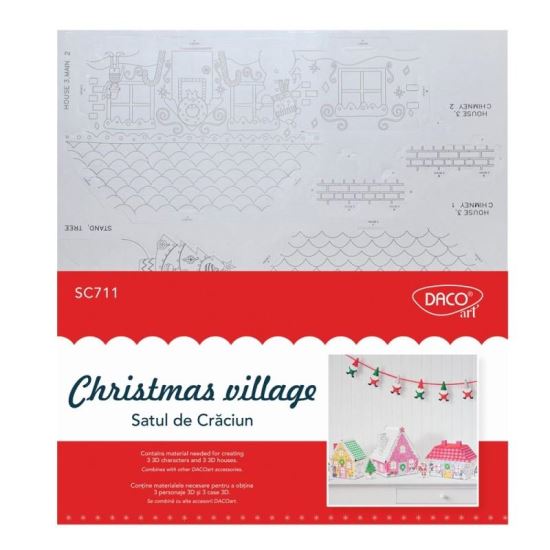 Set creativ Satul de Craciun DACO SC711 