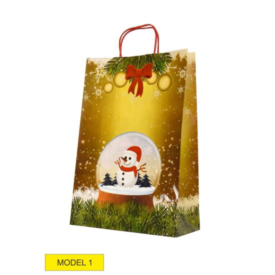 Punga hartie Craciun 22x32 EU