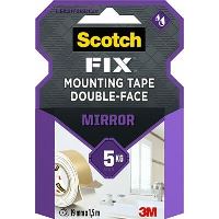 Banda dublu adeziva pentru montare oglinda 19mm x 1.5m 3M