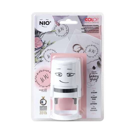 Set stampila NIO Monogram nunta NIM001