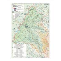 Harta 70x100 judet Bihor FFS