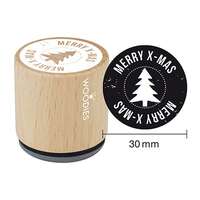 Stampila Woodies - Merry X-Mas