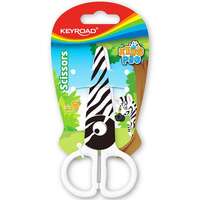 Foarfeca plastic Keyroad Kids Pro zebra - 321