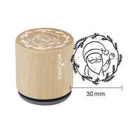 Stampila Woodies - model Mos Craciun