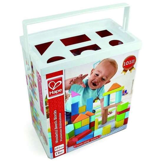 Joc Hape cuburi de lemn - E8247