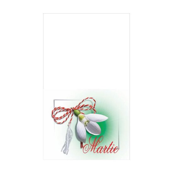 Cartonas martisor set 50  Martie/Ghiocel