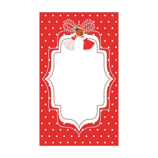Cartonas martisor set 50 model 6 Buline