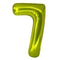 Balon folie cifra 7 auriu 100 cm DACO - BL1007AU