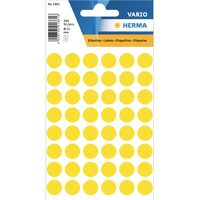 Sticker HERMA 1861 buline galbene 13mm