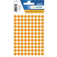 Sticker HERMA 1844 buline portocalii 8mm