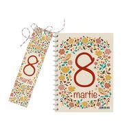 Carnetel A6+semn 100F spirala Martie