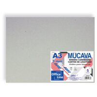 Mucava, Carton de legatorie grosime 3mm set. 5 coli 
