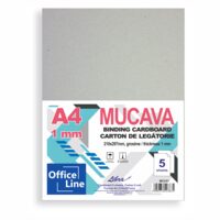 Mucava, Carton de legatorie grosime 1mm set. 5 coli
