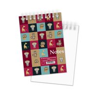 Bloc notes A6 50 file spirala-Libra, veline, Animale