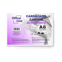 Carton A6 120gr Arena ivory 25 coli
