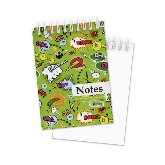 Bloc notes A6 50 file spirala-Libra, veline, Bang