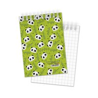 Bloc notes A6 50 file spirala Panda Verde Libra aritmetica