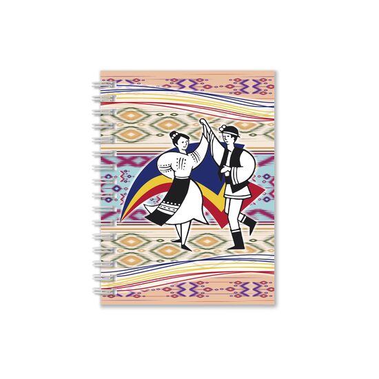 Carnetel A6 100F spirala Romania-Hora