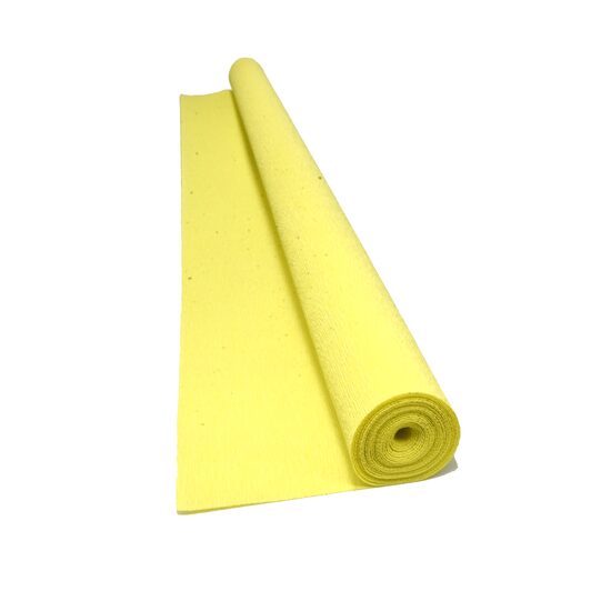 Hartie creponata elastica floristica 90gr - Lemon Yellow-371