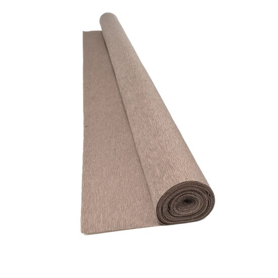Hartie creponata elastica floristica 90gr - Bark Brown-359