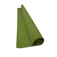 Hartie creponata elastica floristica 90gr - Light Olive Green-366
