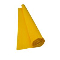 Hartie creponata elastica floristica 90gr - Yellow-372