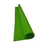 Hartie creponata elastica floristica 90gr - Apple Green-396